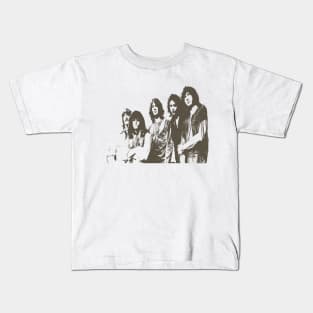 Deep Purple Vintage Kids T-Shirt